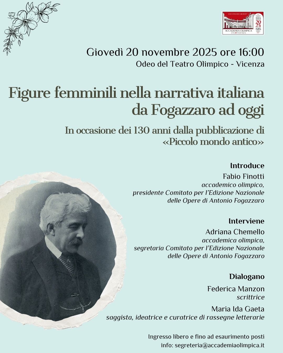 La locandina dell'appuntamento