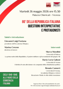 LOCANDINA 80° della Repubblica Italiana