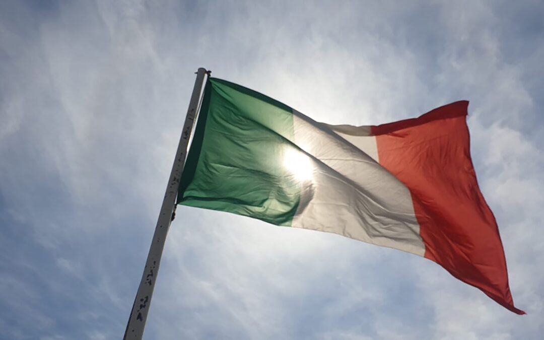 La bandiera italiana - libero utilizzo