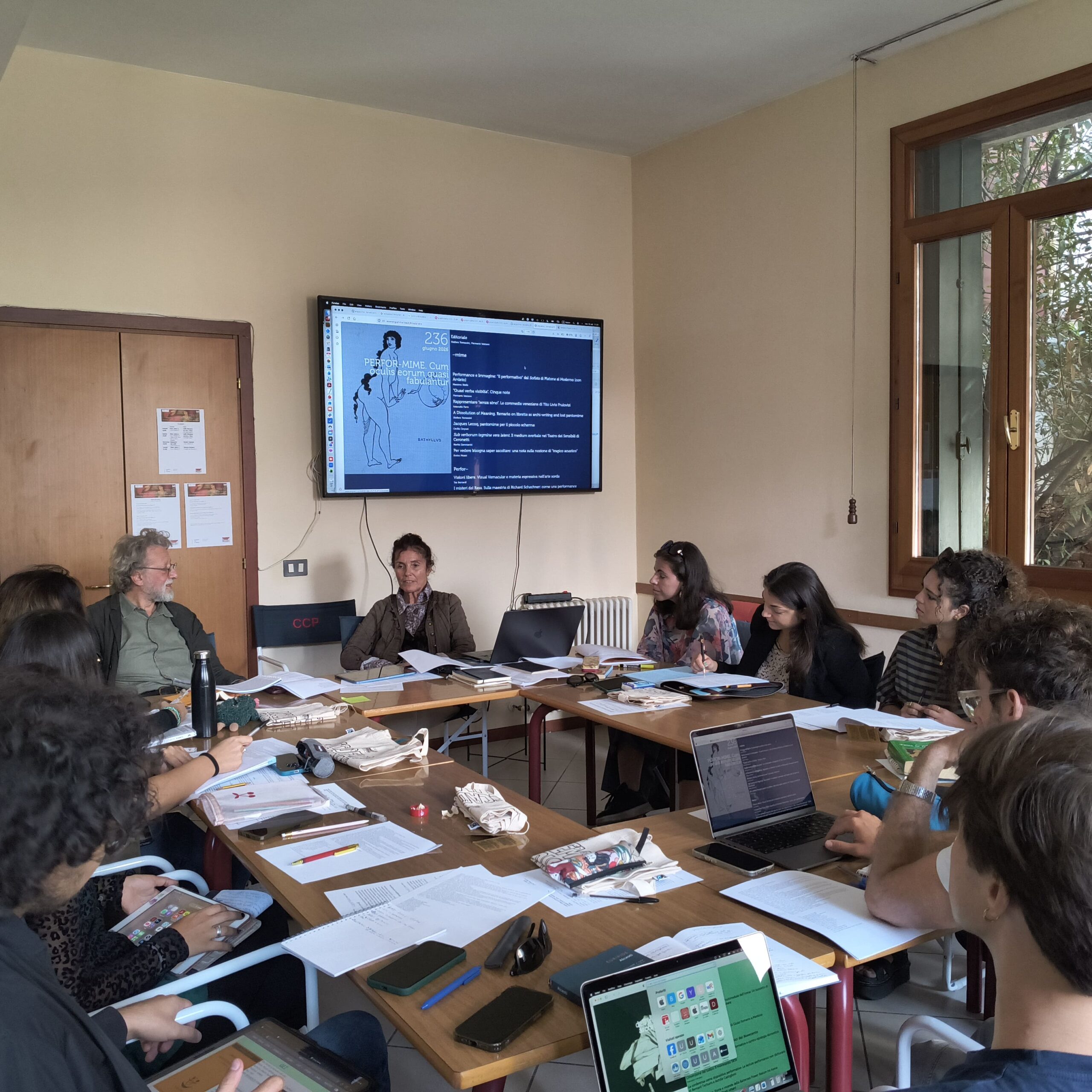 Un momento della Summer School 2026