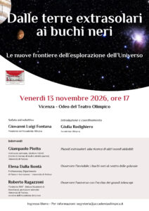 Locandina incontro astronomia